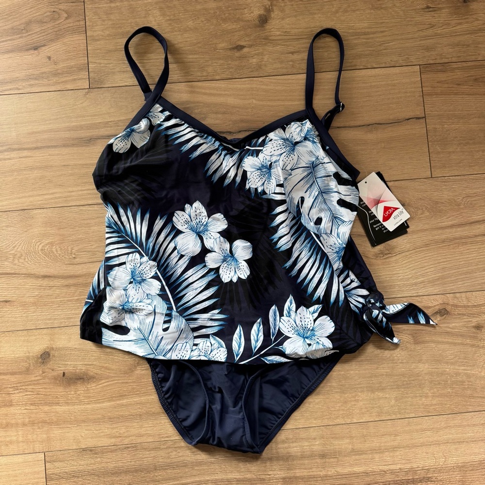 Maxine of Hollywood Indigo Moon Trop Swimsuit 14